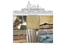Tablet Screenshot of metro-hardwoods.com